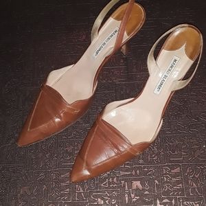 Manolo Blahnik kitten heels